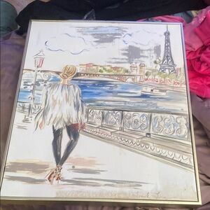 Parisian Street Scene Art Print